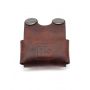 Henson Razor Head Cover - Brown Leather