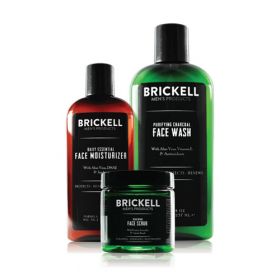Brickell Men's Daily Advanced Face Care Routine Unscented II