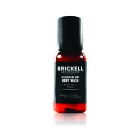 Brickell Men's Invigorating Mint Body Wash Travel 59 ml.