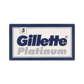 Gillette Double Edge Lames de Rasoir Platinum (5 pièces)