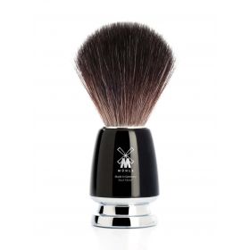 Muhle Black Fibre Blaireau - Rytmo - Résine Noir (M)