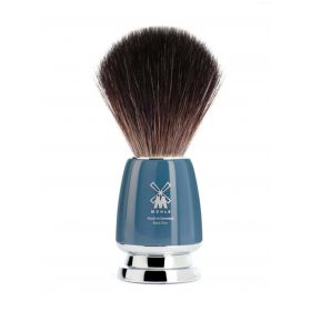 Muhle Black Fibre Blaireau - Rytmo - Résine Pétrole (M)