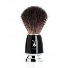 Muhle Black Fibre Blaireau - Rytmo - Résine Noir (M)
