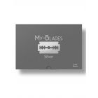 My-Blades Silver Lames de Rasoir Double Tranchant (100 Pièces)
