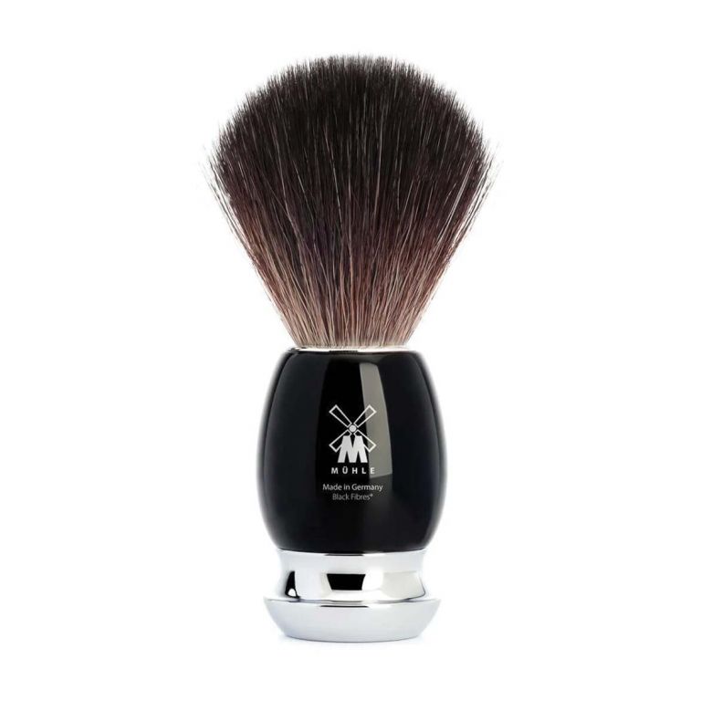 Muhle Black Fibre Blaireau - Vivo - Résine Noir (M)