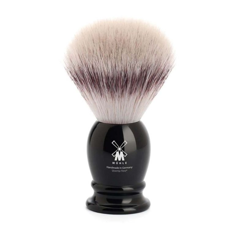 Muhle Silvertip Fibre Blaireau Rasage - Classic - Noir (M)