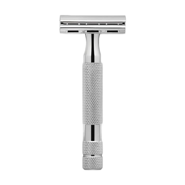 Rockwell 2C Safety Razor - White Chrome