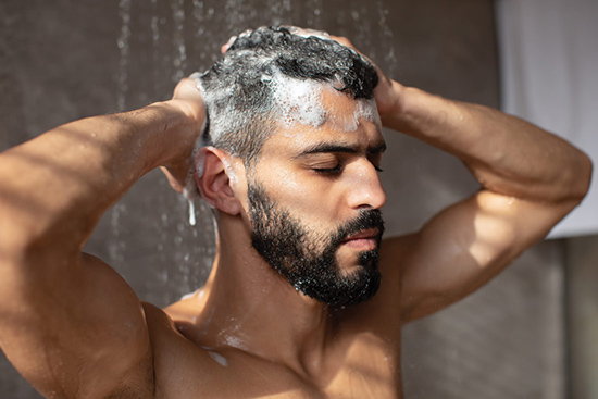 Silicone free shampoo and conditioner for men