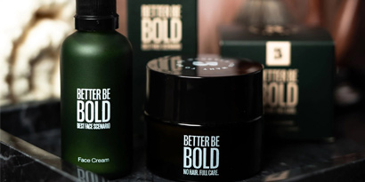 Better be Bold Set 2 - Crème pour chauves et shampooing pour cheveux chauves
